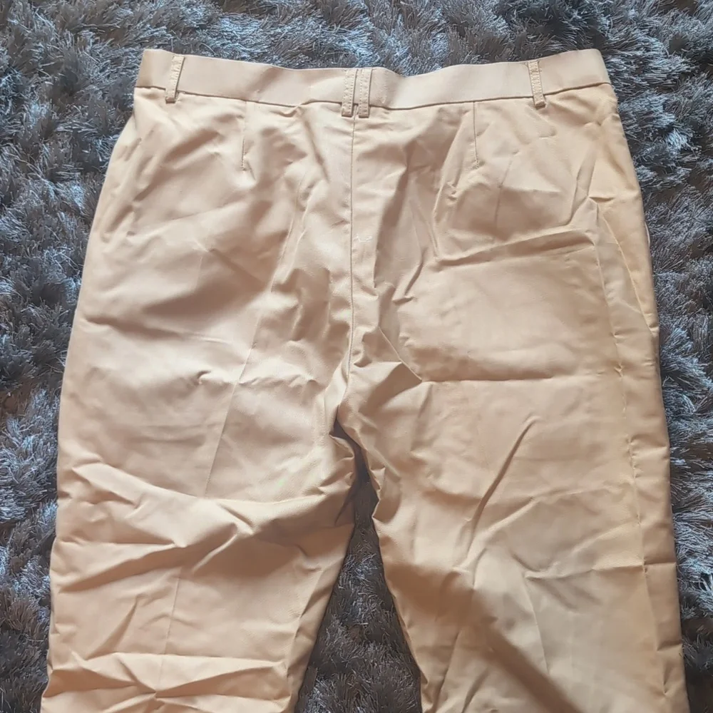 Women's Tailored 3 Piece Dress Suit In Tan - Picture 13 of 14